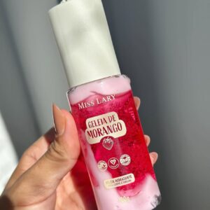 Geleia hidratante de morango|Miss Lary