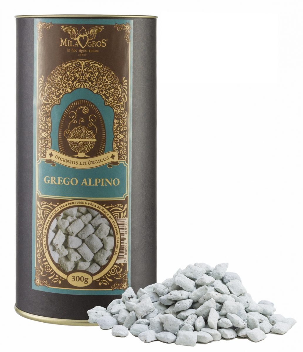 Grego Alpino 300g barrica + incenso