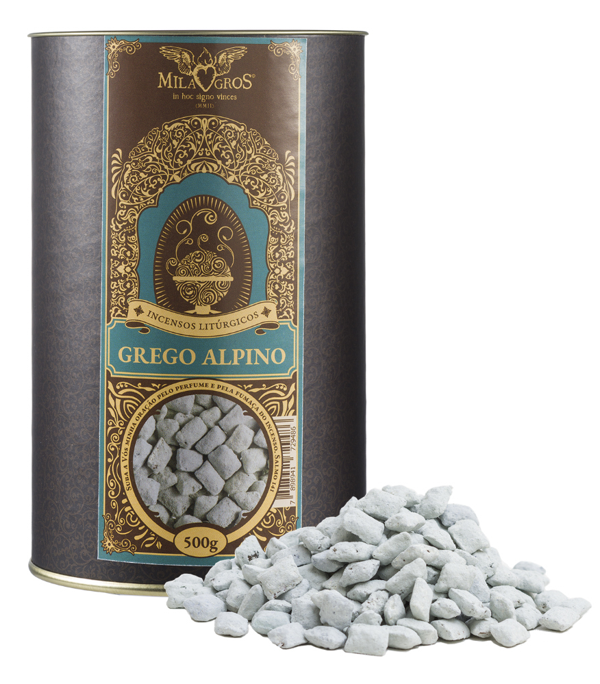 Grego Alpino barrica 500g + incenso