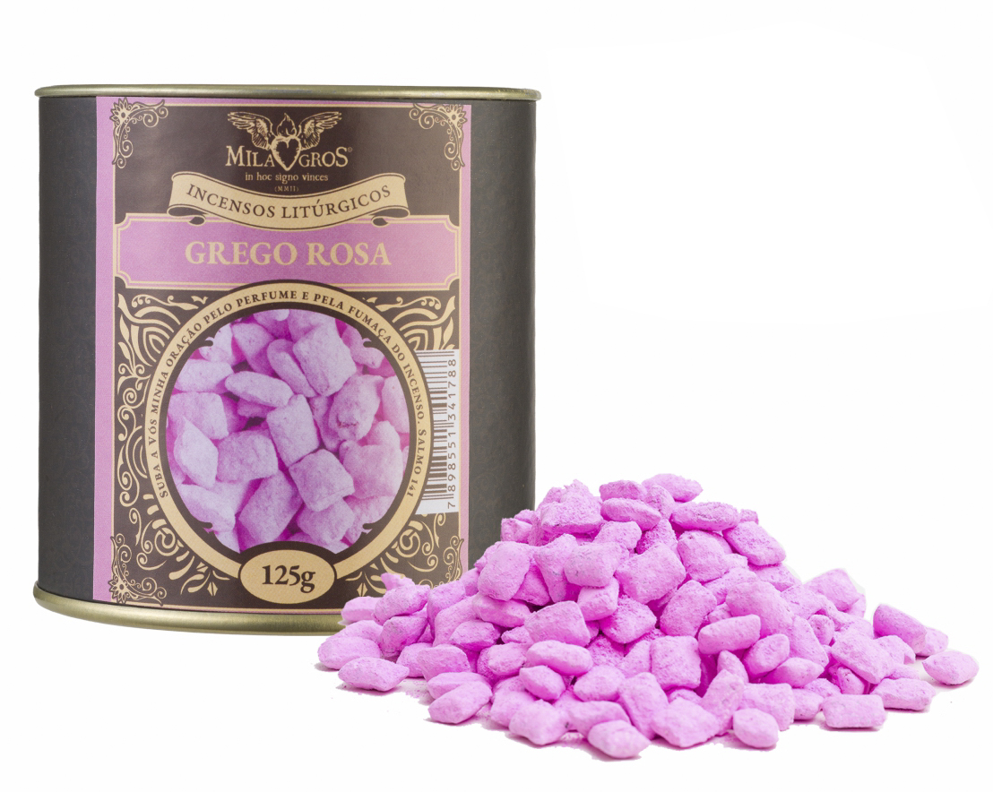 Grego Rosa 125g com incenso