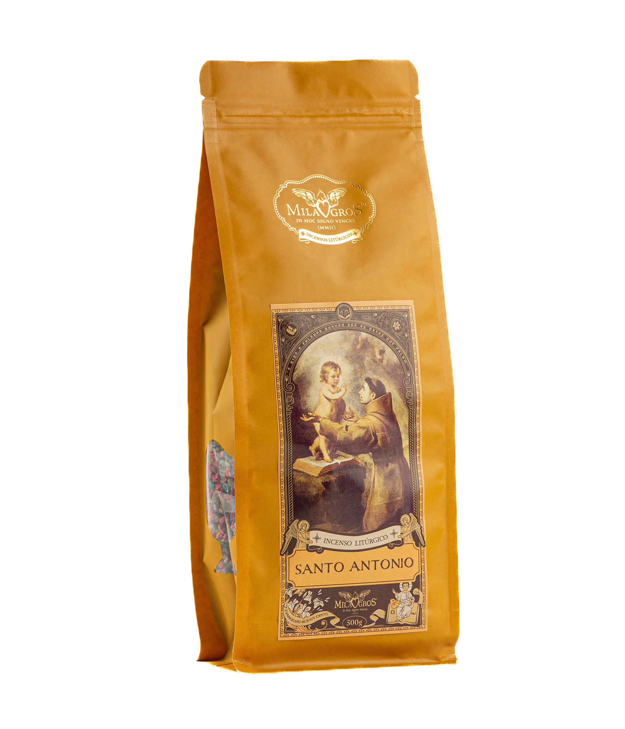 STA50z - Santo Antônio 500g ZIP - ESQ - Tratada