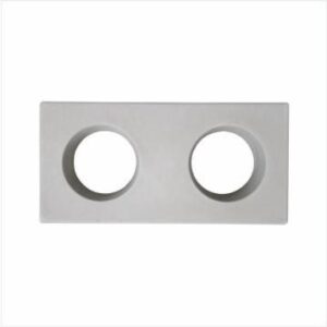 Tijolo 2 Furos 30x15x8(acabamento liso)