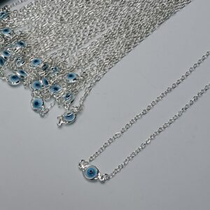 Choker Olho Grego / Perolas