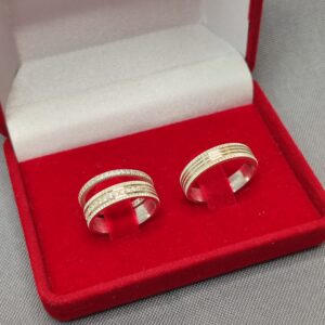 Aliança De Prata Alice