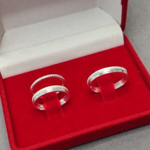 Aliança De Prata Clara