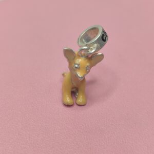 Berloque De Prata Cachorro Chihuahua