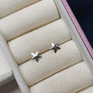 Brinco De Prata Estrela 2 Cod:B1/15