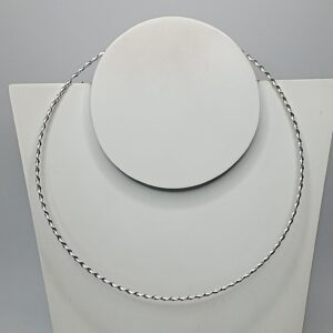 Aro De Prata Torcido II P