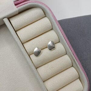 Brinco De Prata Concha Cod:B1/37