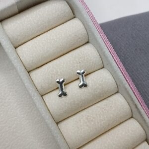 Brinco De Prata Ossinho Cod:B1/47