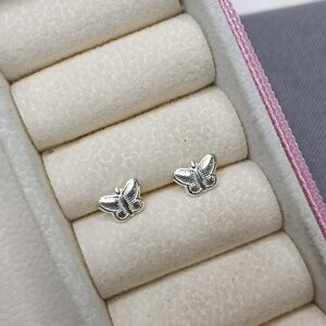 Brinco De Prata Borboleta 2 Cod:B1/59