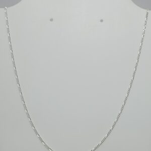 Corrente De Prata Grume 3x1 1,5mm 45cm Cod: C1