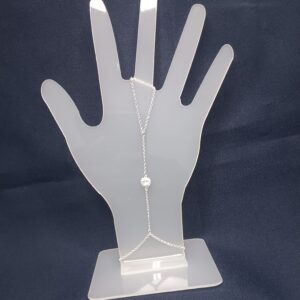 Pulseira De Prata Jade Zirconia Redonda