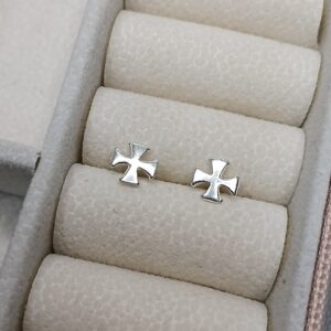 Brinco De Prata Cruz De Malta B2/36