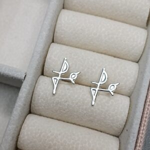 Brinco De Prata Fé B2/33