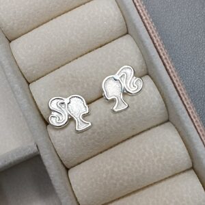 Brinco De Prata Barbie Cod:B2/42