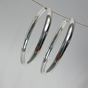 Argola De Prata Oca 4