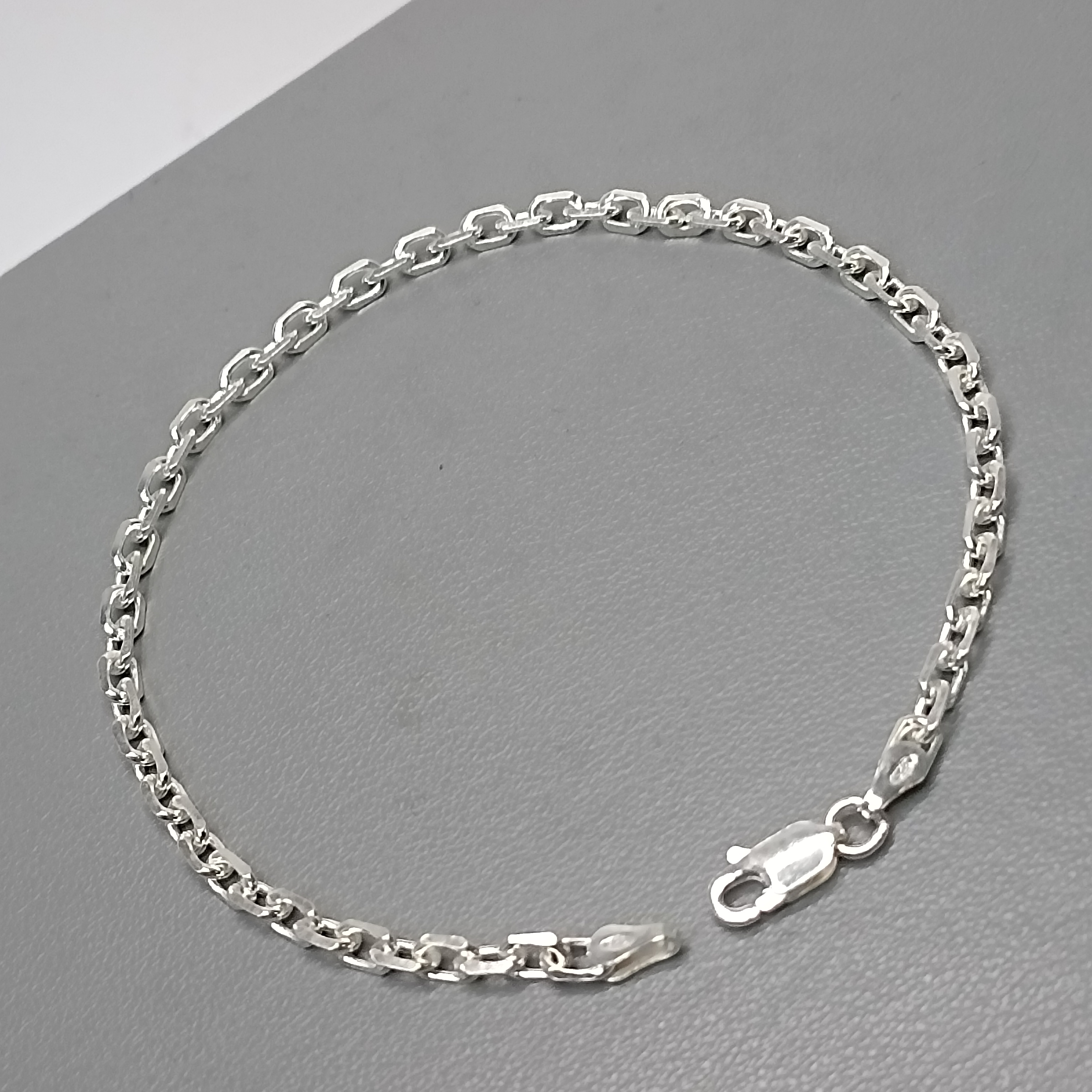 Pulseira De Prata Cartie 3x5mm